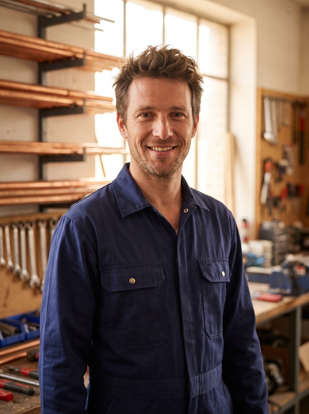 Julien Martin, plombier chauffagiste à La Roche-sur-Yon