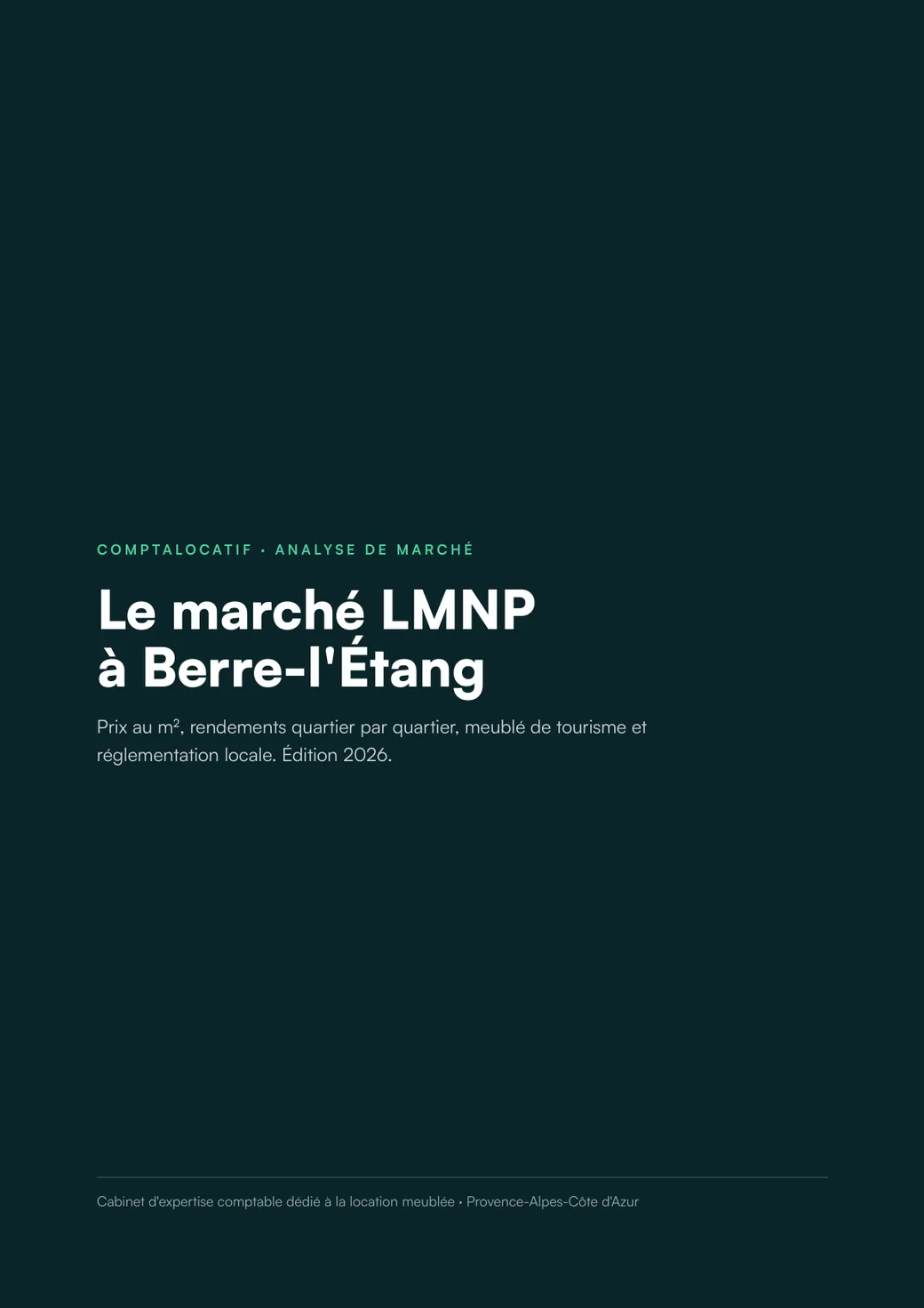 Analyse du marché LMNP à Berre-l'Étang, édition 2026