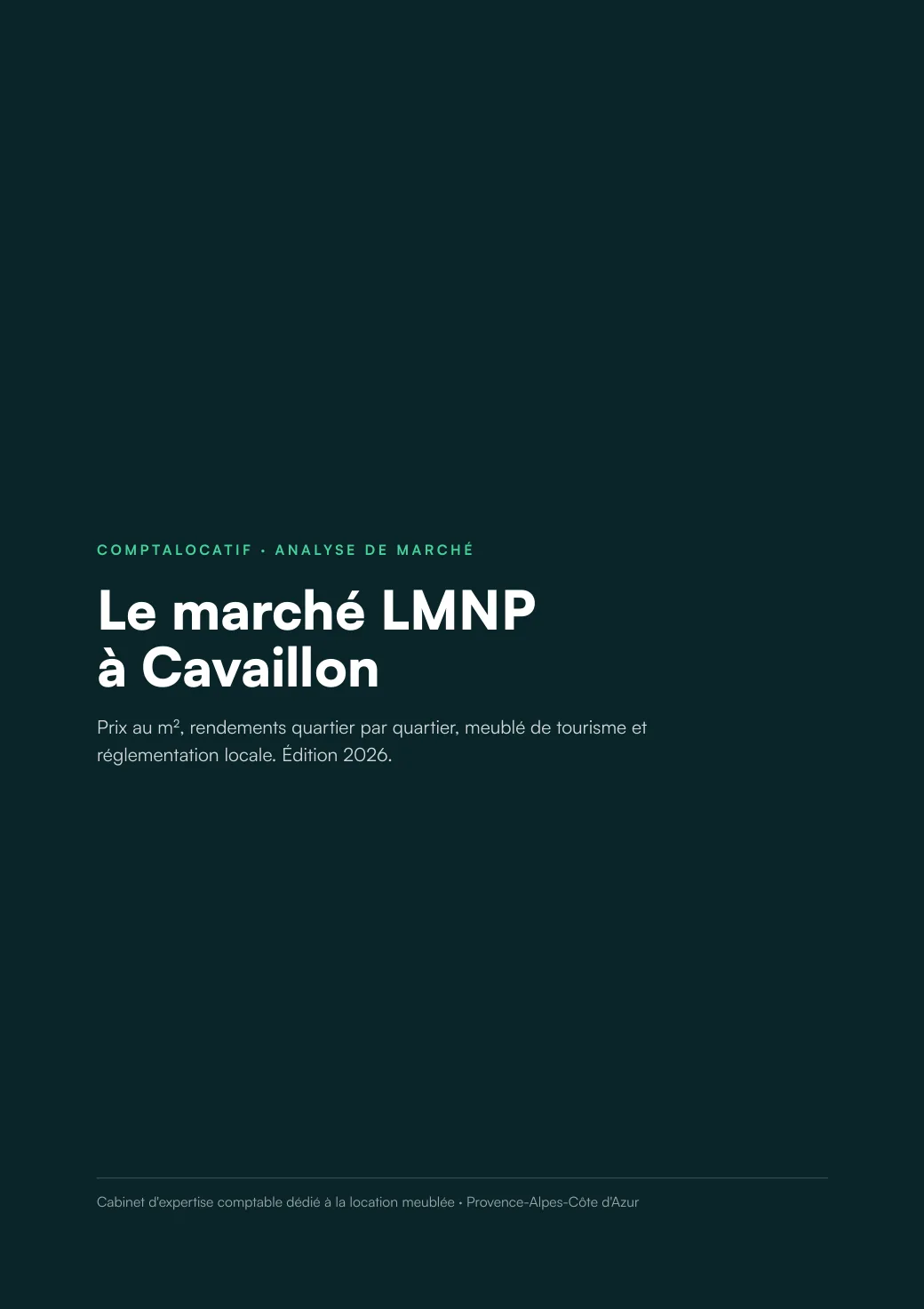 Analyse du marché LMNP à Cavaillon, édition 2026