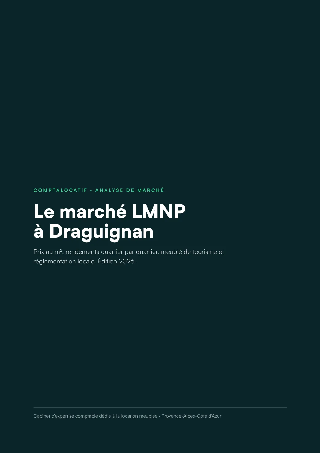 Analyse du marché LMNP à Draguignan, édition 2026