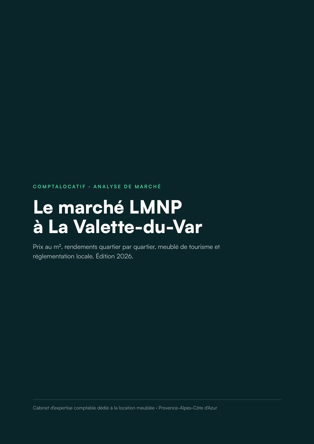 Analyse du marché LMNP à La Valette-du-Var, édition 2026