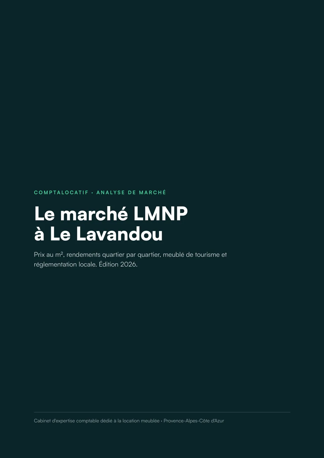 Analyse du marché LMNP à Le Lavandou, édition 2026