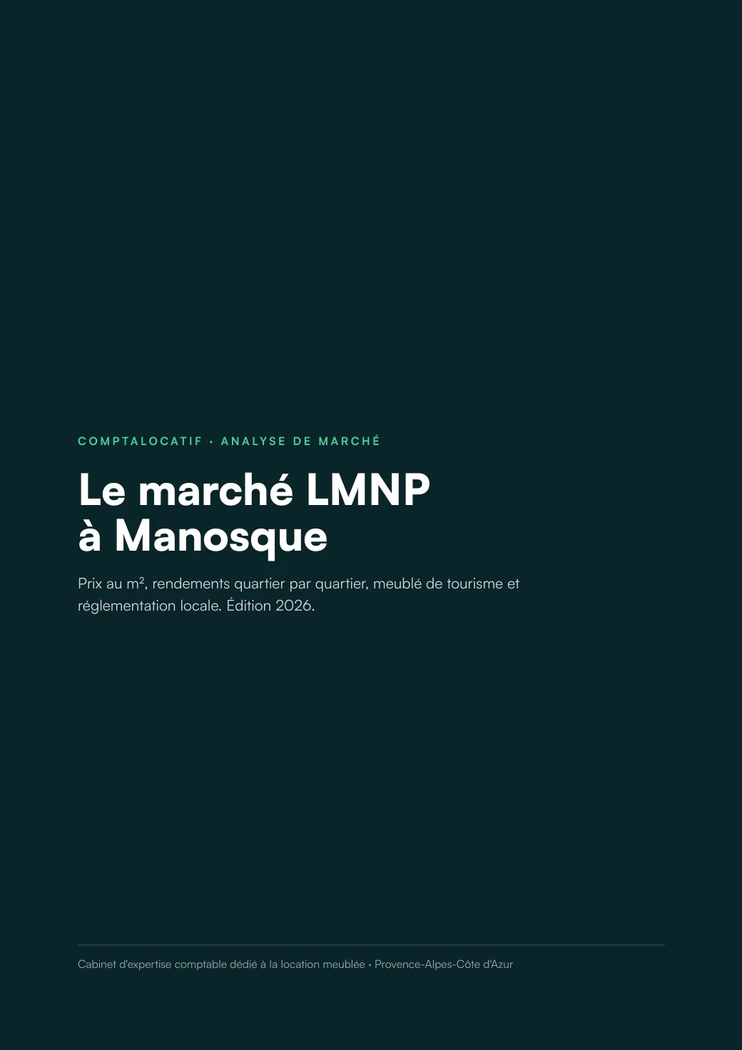 Analyse du marché LMNP à Manosque, édition 2026