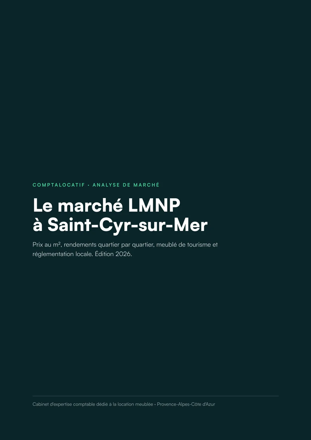 Analyse du marché LMNP à Saint-Cyr-sur-Mer, édition 2026