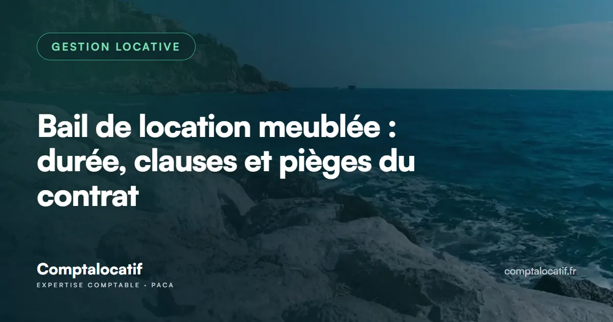 Bail de location meublée : durée, clauses et pièges du contrat