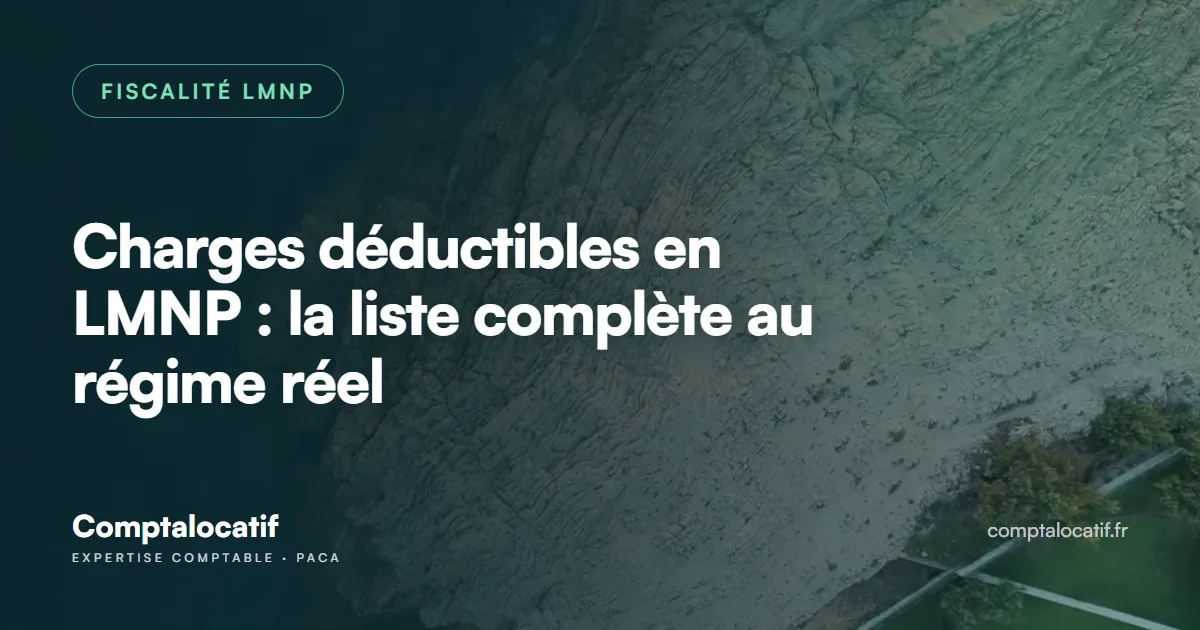 Charges déductibles en LMNP : la liste complète au régime réel