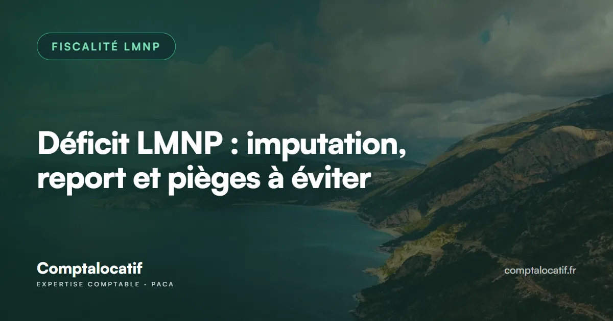 Déficit LMNP : imputation, report et pièges à éviter
