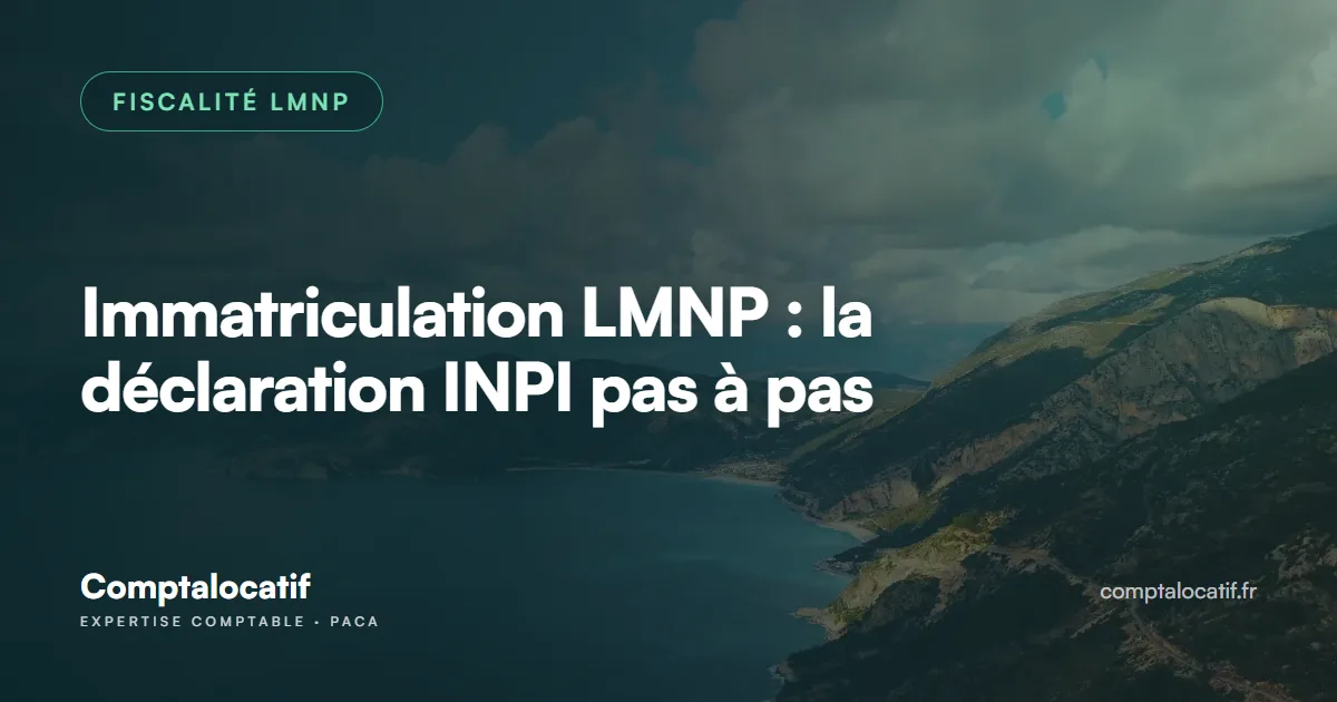 Immatriculation LMNP : la déclaration INPI pas à pas