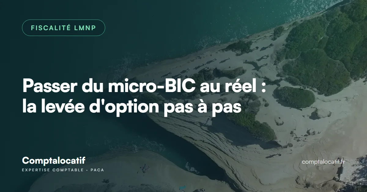 Passer du micro-BIC au réel : la levée d'option pas à pas