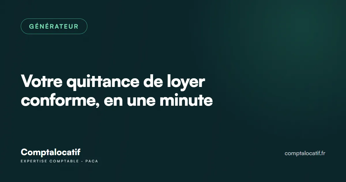 Quittance de loyer